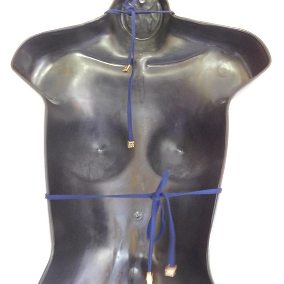 Tory Burch Blue Mermaid Scale Bikini - Picture 4 of 7